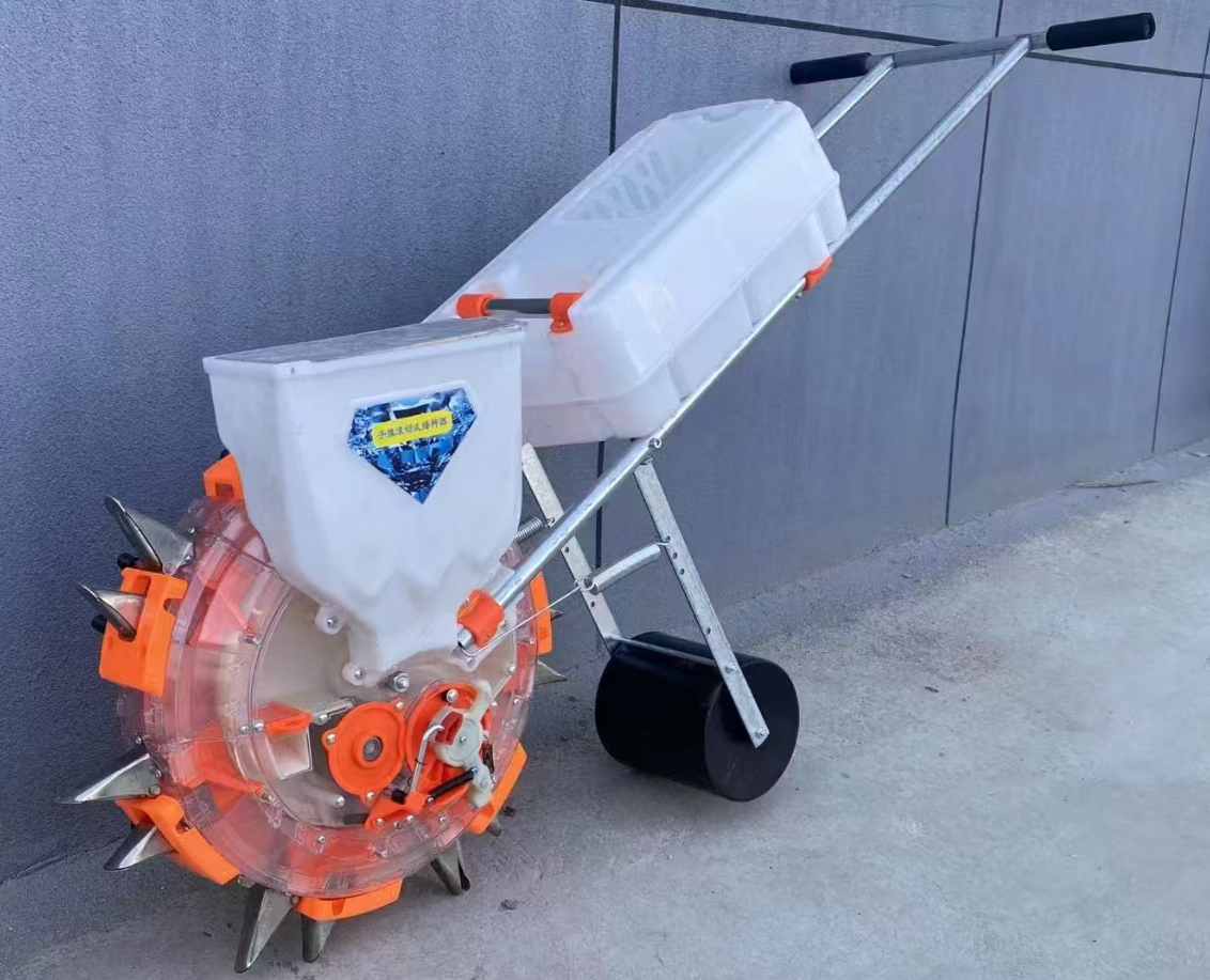 Semeadora com fertilizante