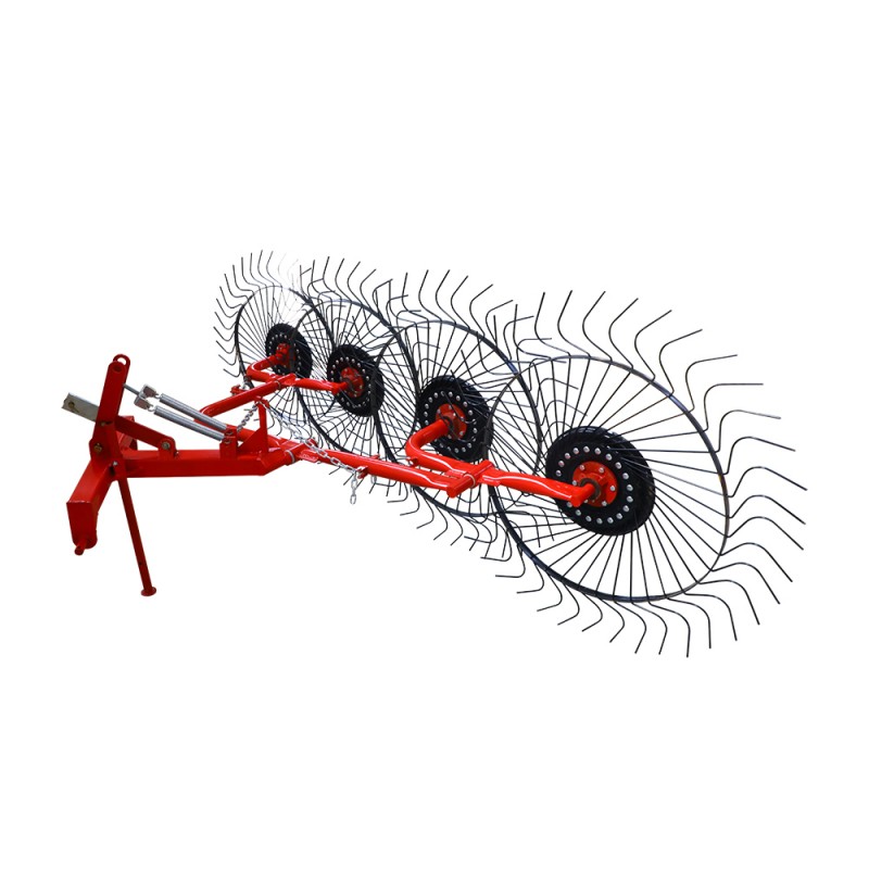 3 pontos Linkage Hay Rake