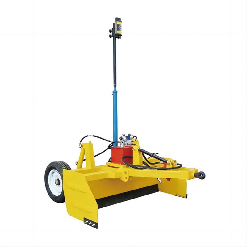 Nivelador de terra guiado a laser
