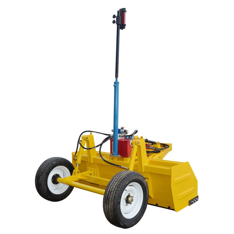 Nivelador de terreno guiado a laser