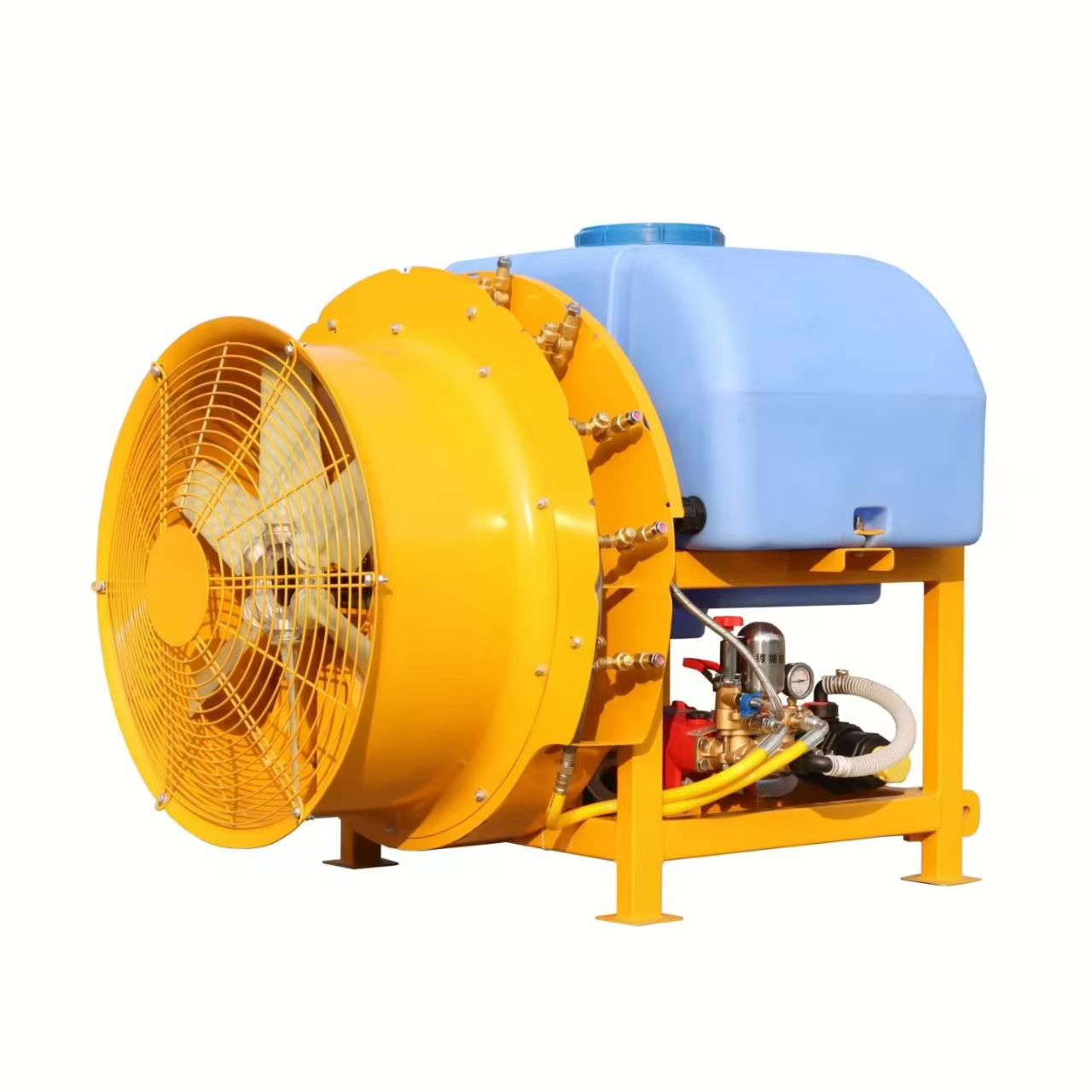 Pulverizador motorizado montado com acionamento do eixo PTO