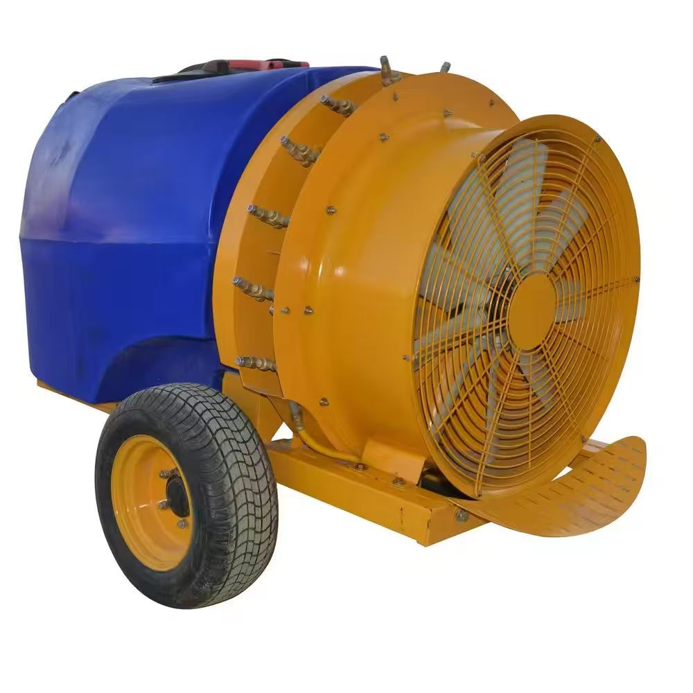 O pulverizador de jato de ar rebocado O pulverizador de jato de ar rebocado